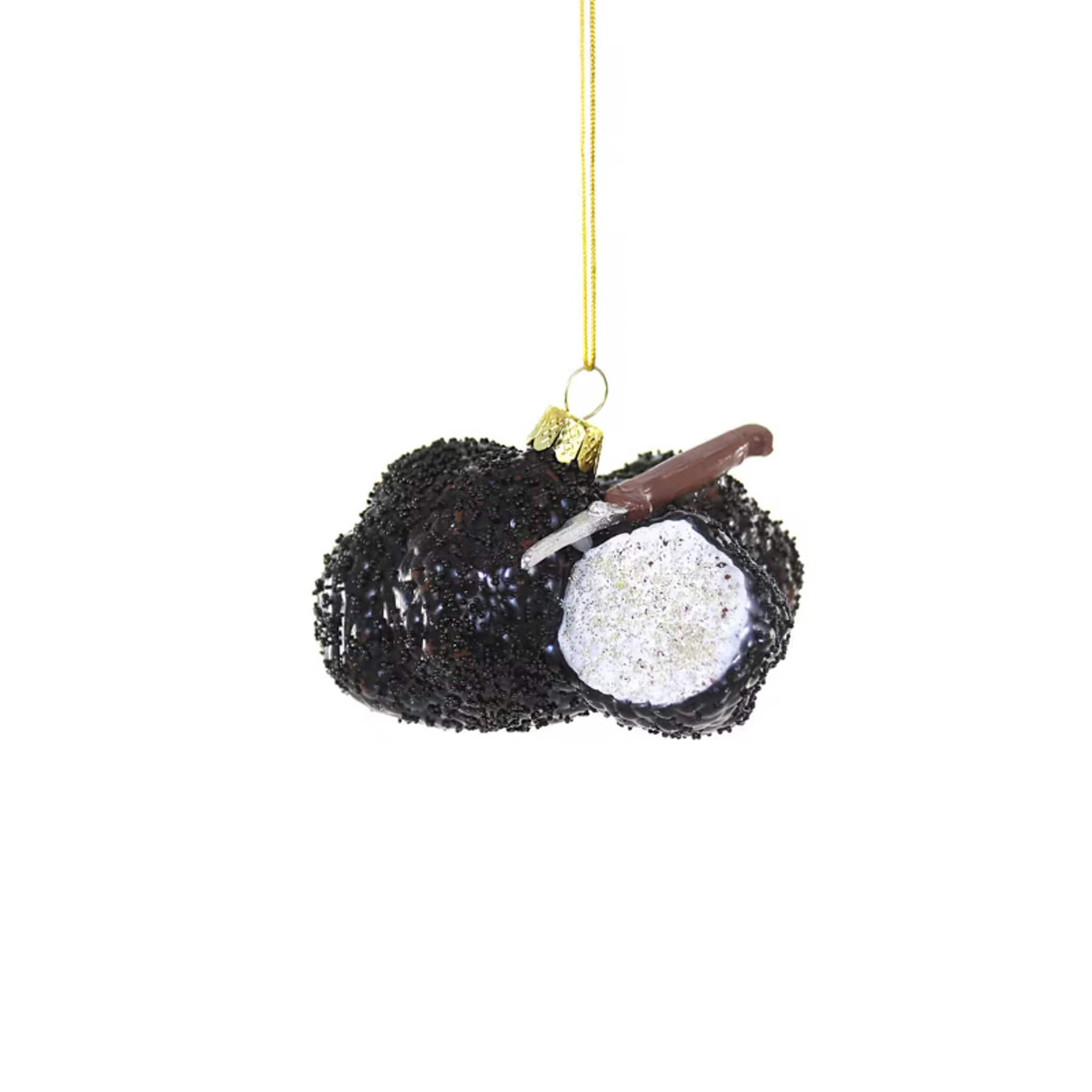 Black Truffles Bauble Tree Decoration