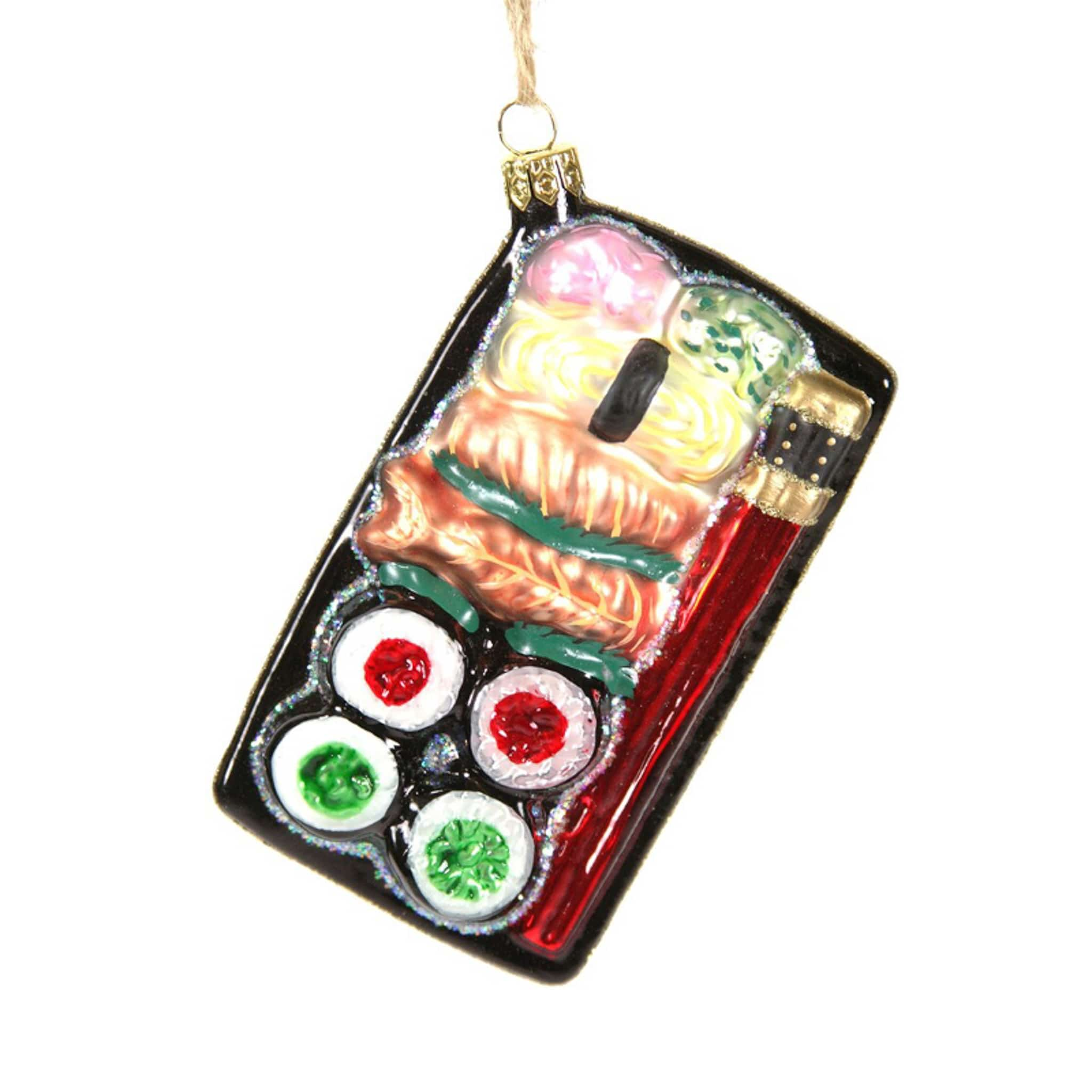 Sushi Platter Bauble Tree Decoration