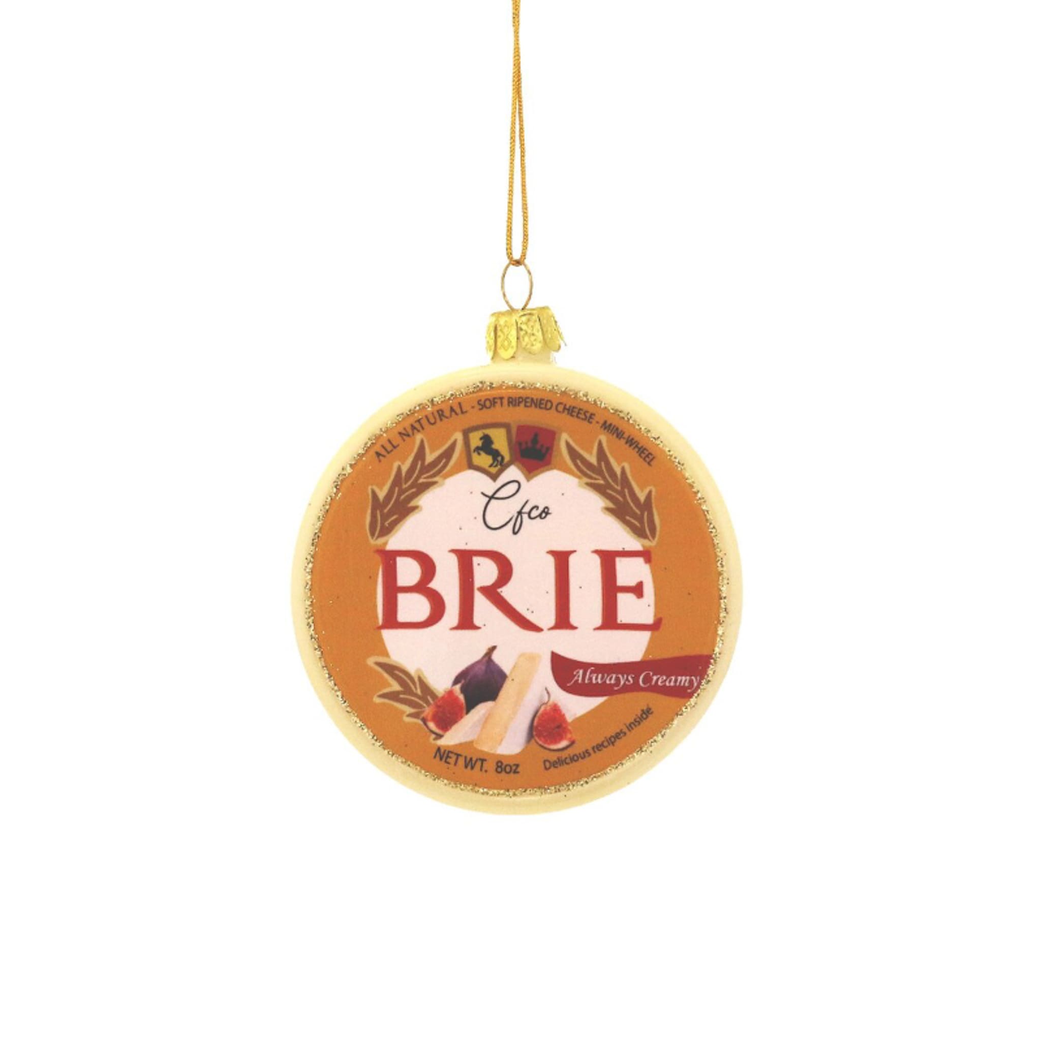 Brie Cheese Bauble Tree Decoration