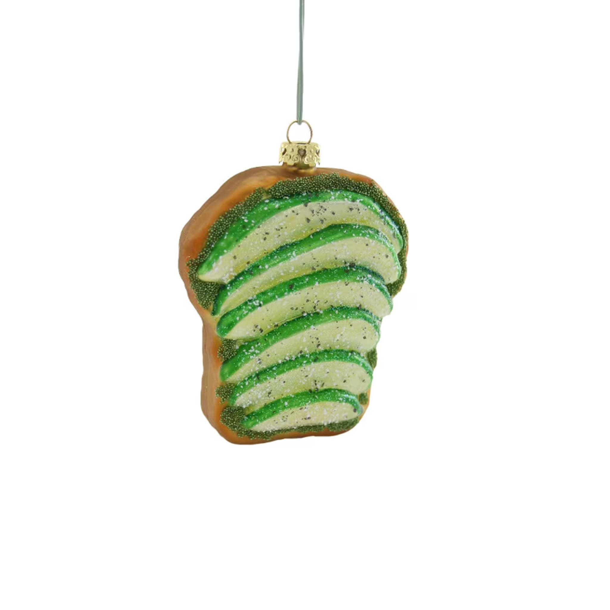 Avocado Toast Bauble Tree Decoration