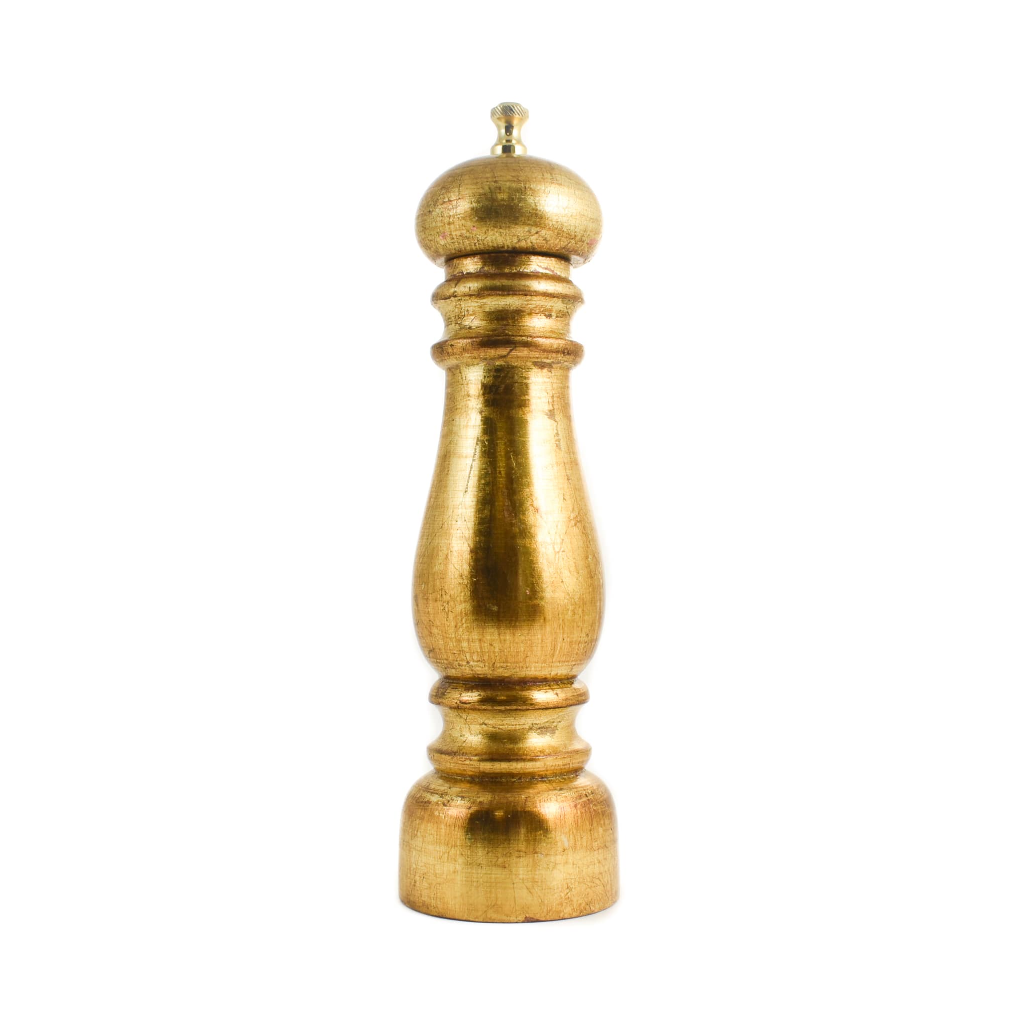 Chiarugi Gold Leaf Pepper Mill, 28cm