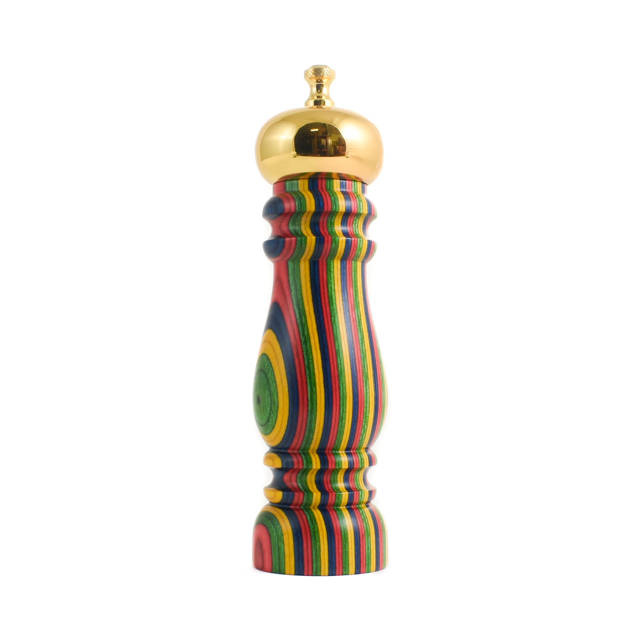 Chiarugi Rainbow Stripe Pepper Mill, 28cm