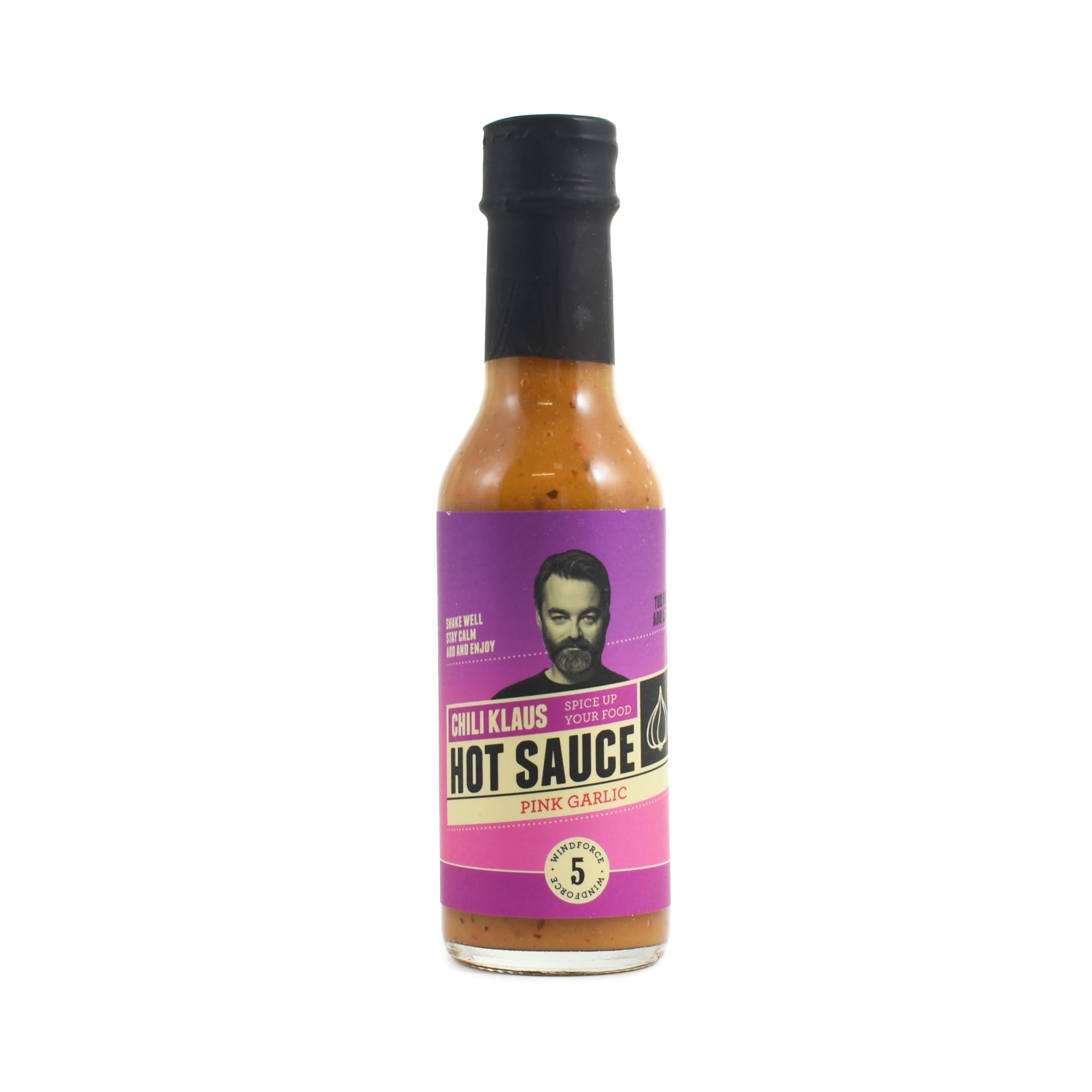 Chili Klaus Pink Garlic Hot Sauce, 147ml