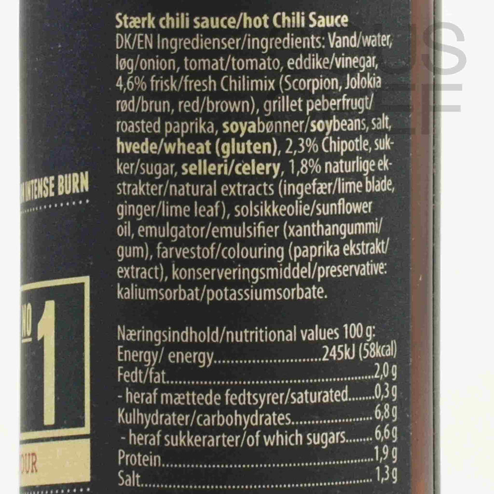 Chili Klaus No 1 Smoky Ghost Hot Sauce, 147ml