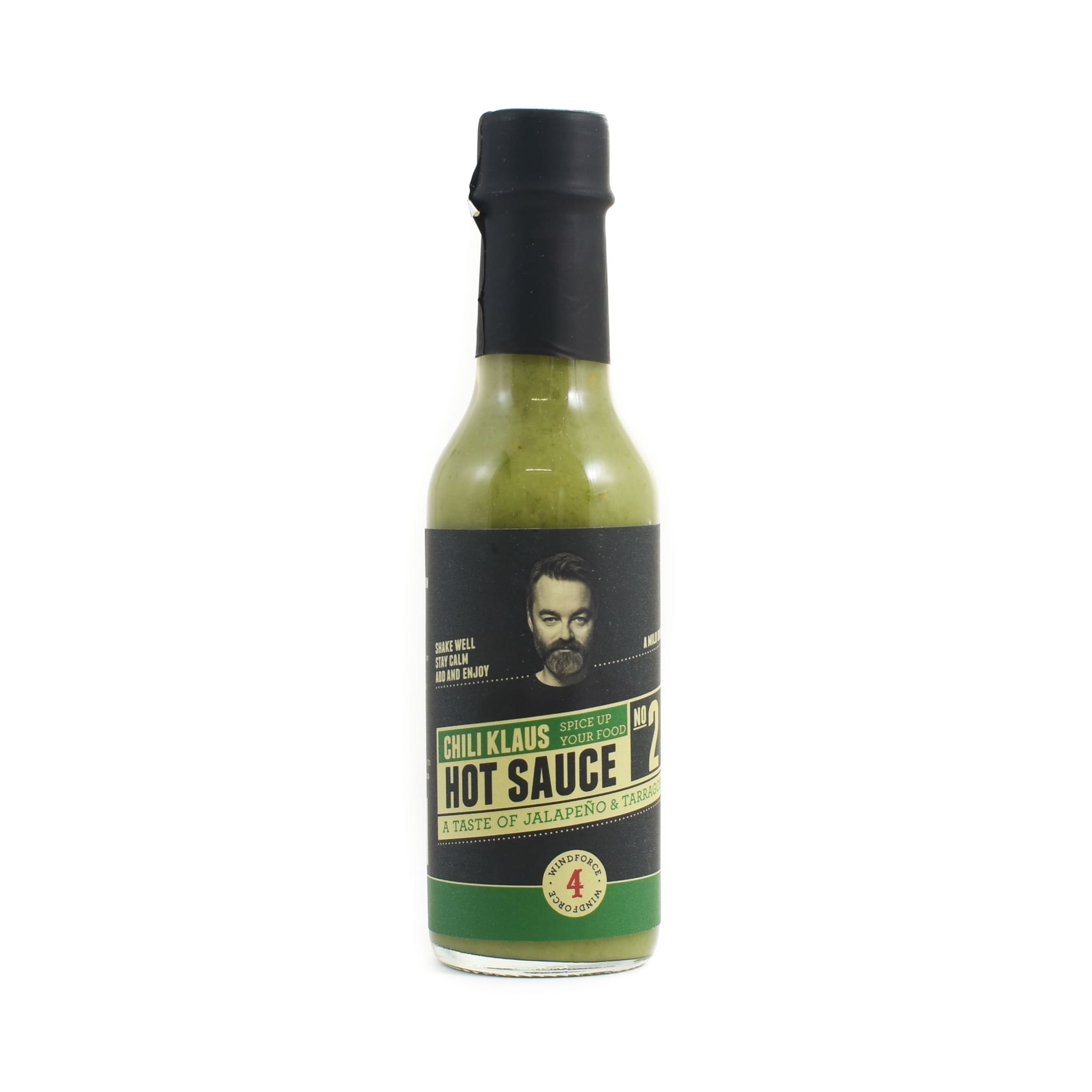 Chili Klaus No 2 Jalapenos & Tarragon Hot Sauce, 147ml