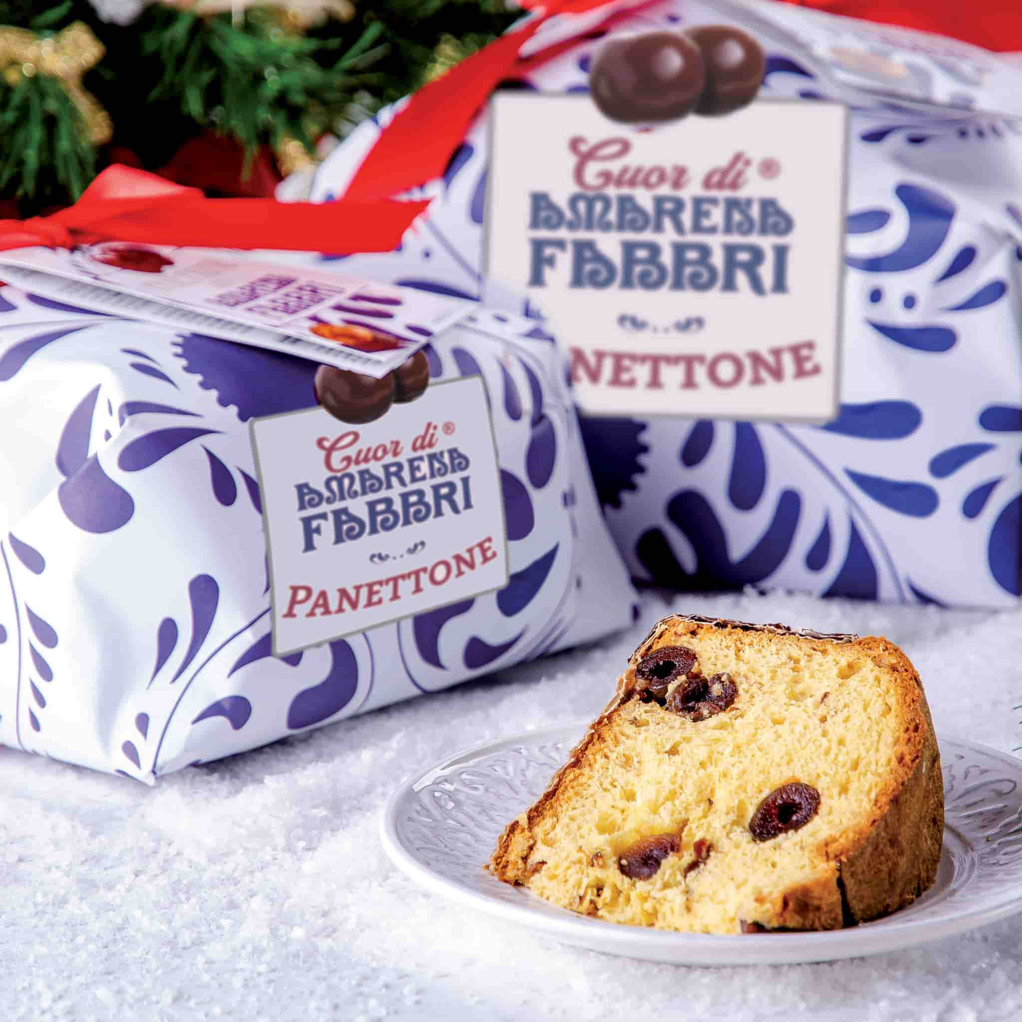 Fabbri Amarena Cherry Panettone, 500g