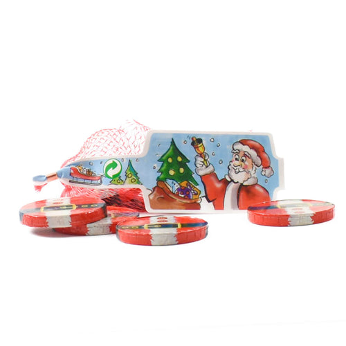 Milk Chocolate Santa Coins, 90g