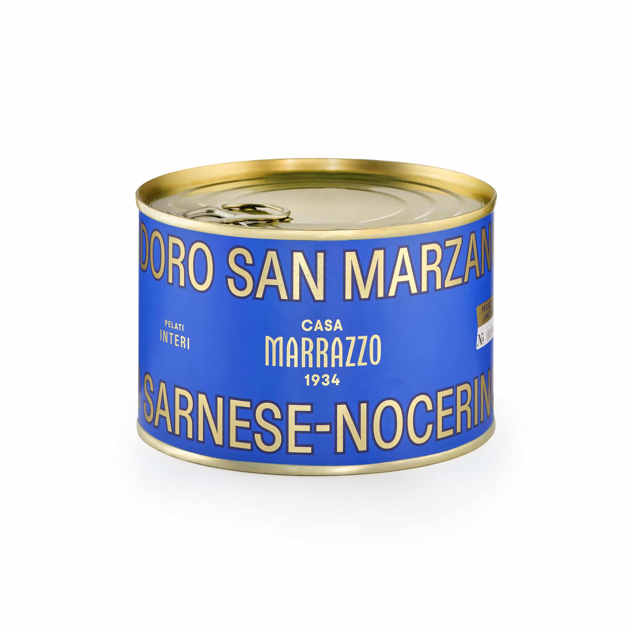 Casa Marrazzo DOP San Marzano Peeled Tomatoes with Basil, 420g