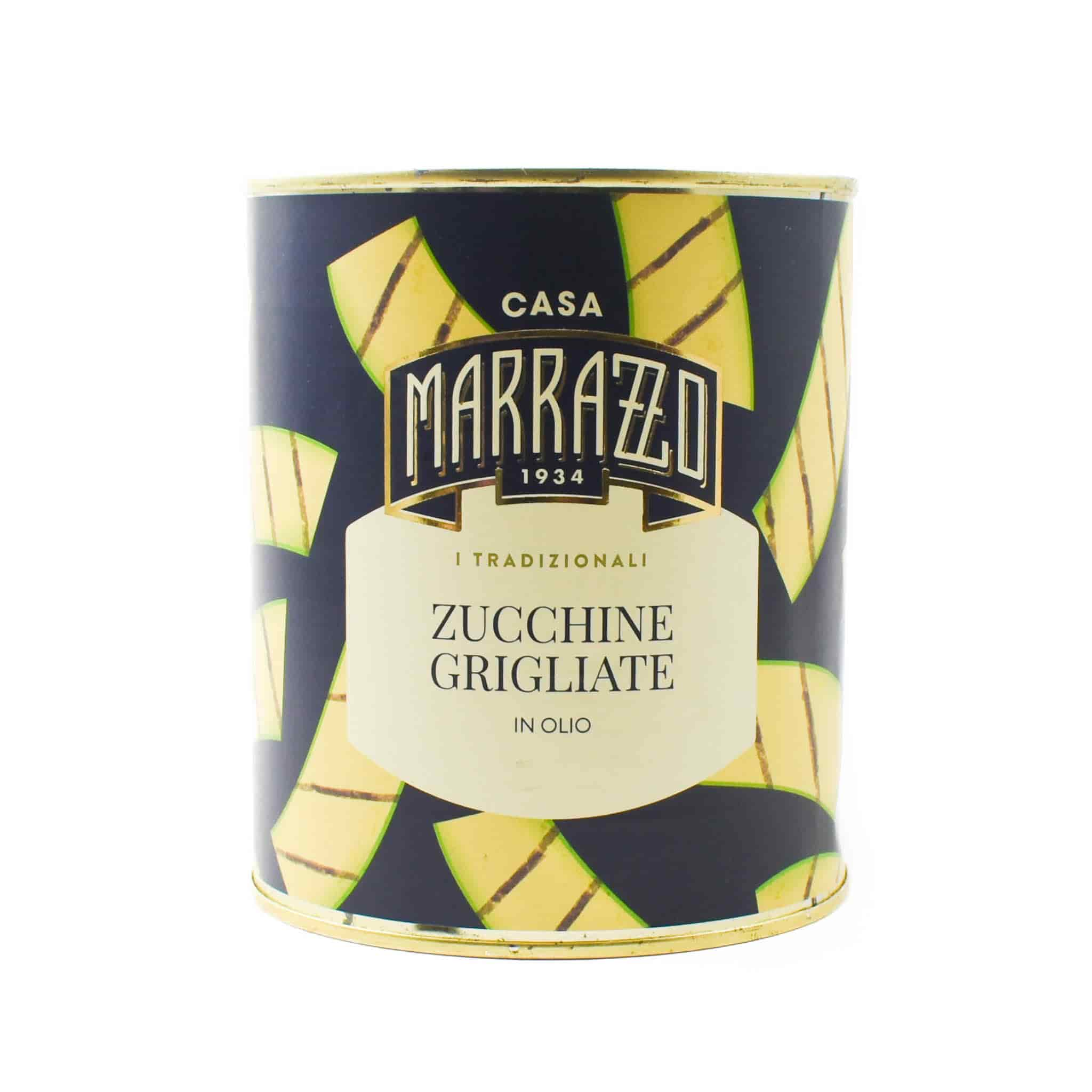 Casa Marrazzo Grilled Courgette in Oil, 750g