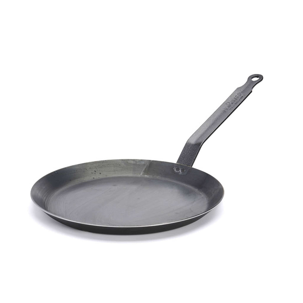 De Buyer Blue Steel Crepe Pan, 24cm