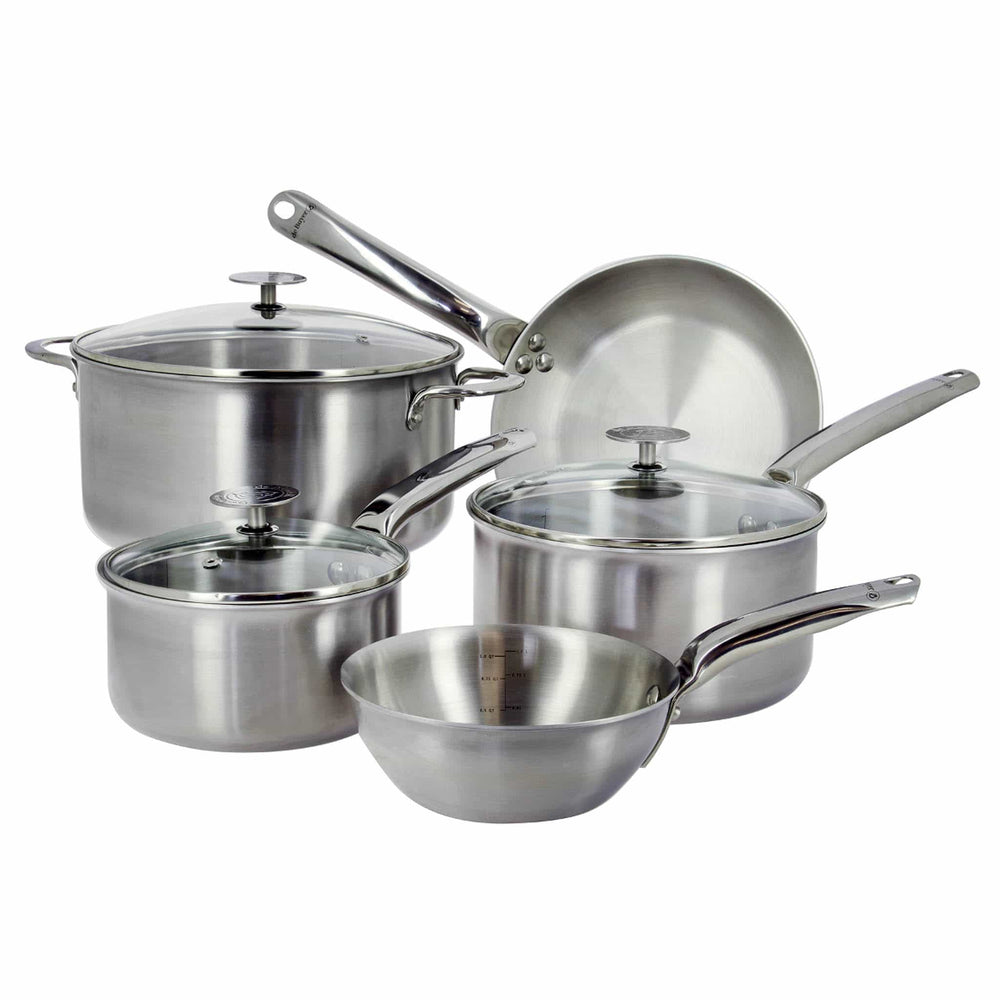 De Buyer Alchimy 5 Piece Cookware Set with Lids