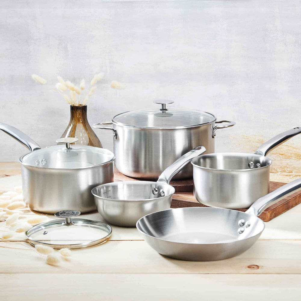 De Buyer Alchimy 5 Piece Cookware Set with Lids