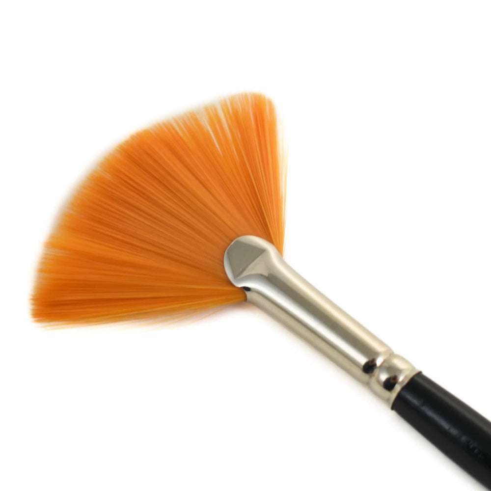 Deco Relief Fan Brush for Gold & Silver Leaf