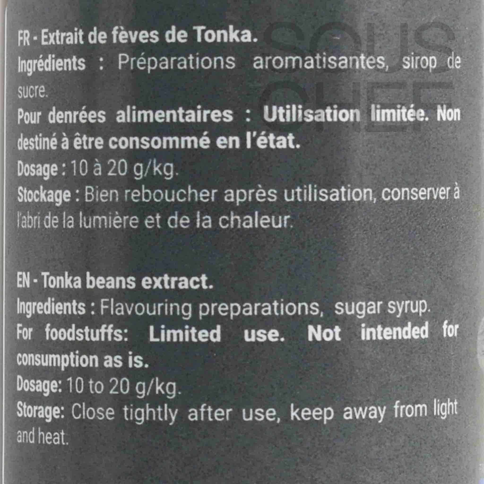 Deco Relief Tonka Bean Extract, 100ml