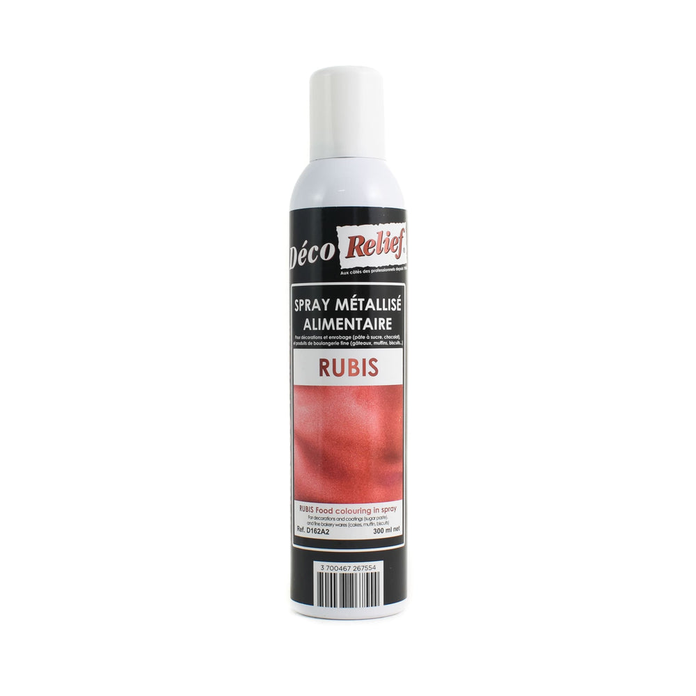 Deco Relief Metallic Rubin Spray, 300ml