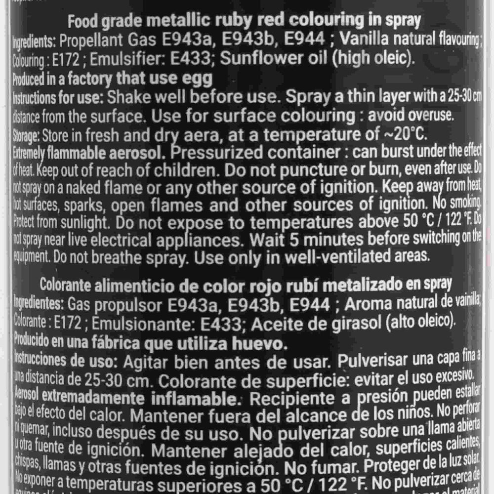 Deco Relief Metallic Rubin Spray, 300ml