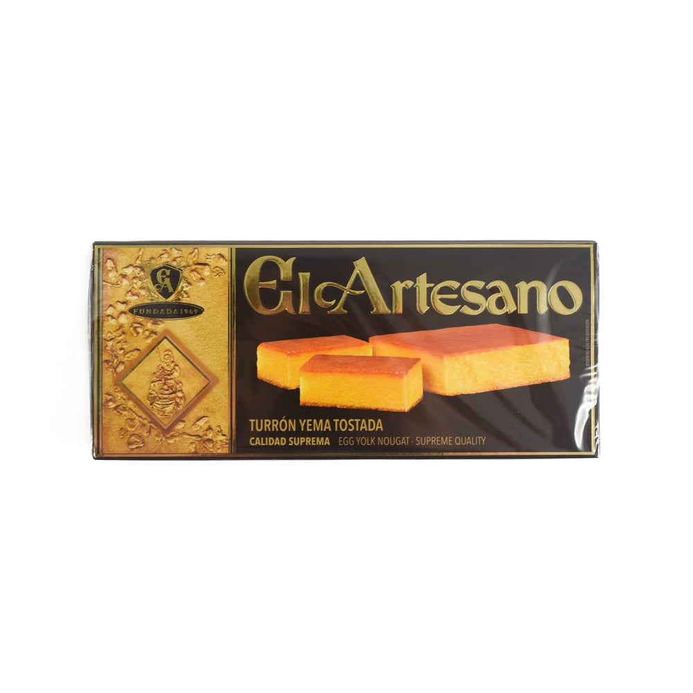 Caramel, Egg Yolk & Marzipan Turron, 150g