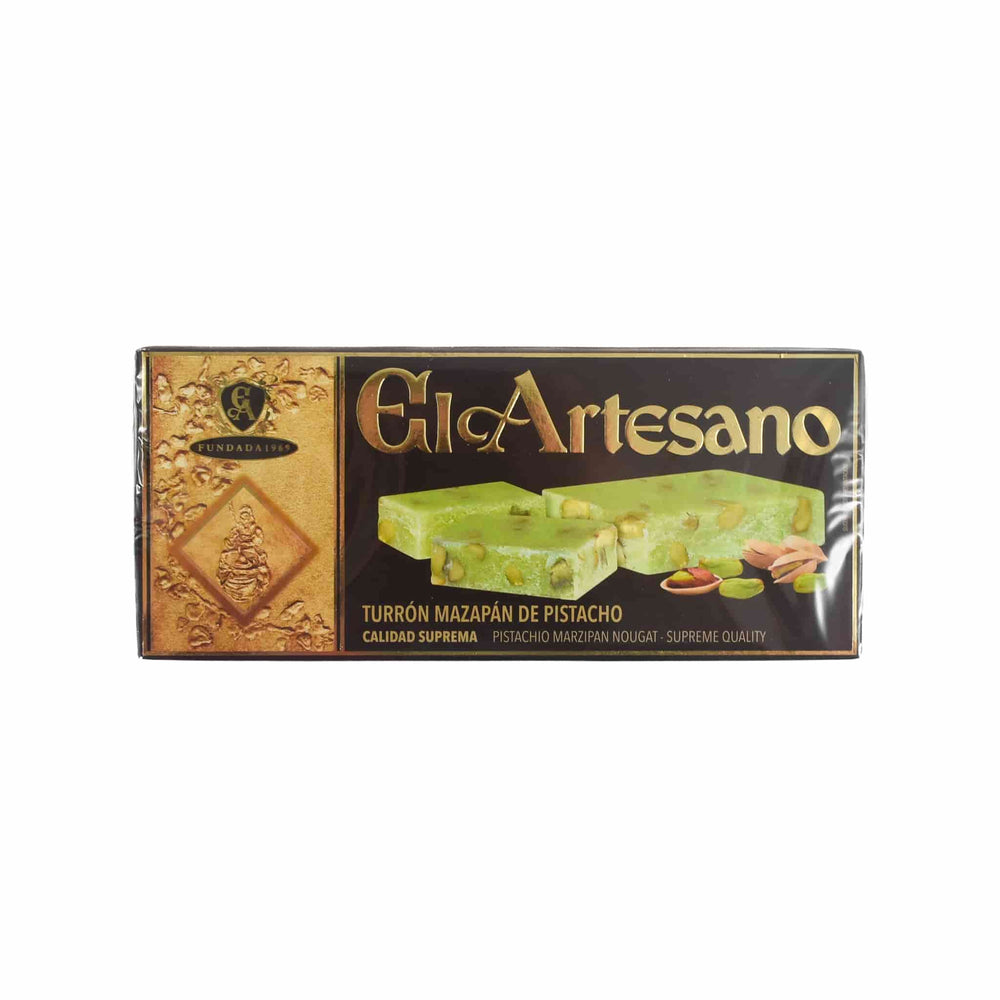 Pistachio & Marzipan Turron, 200g