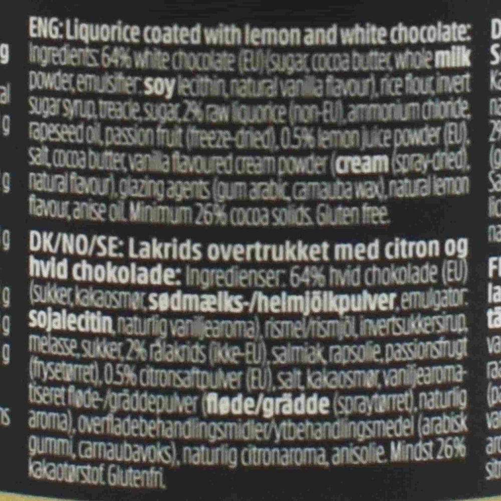 Lakrids Summer Lemon Liquorice, 125g