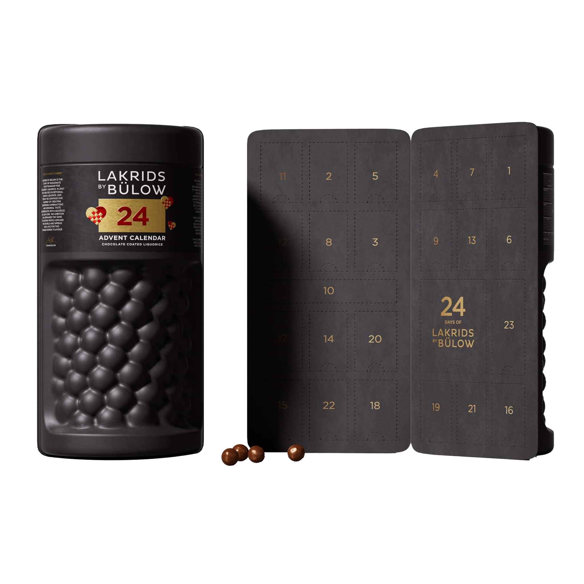 Lakrids Liquorice Advent Calendar 2024, 690g