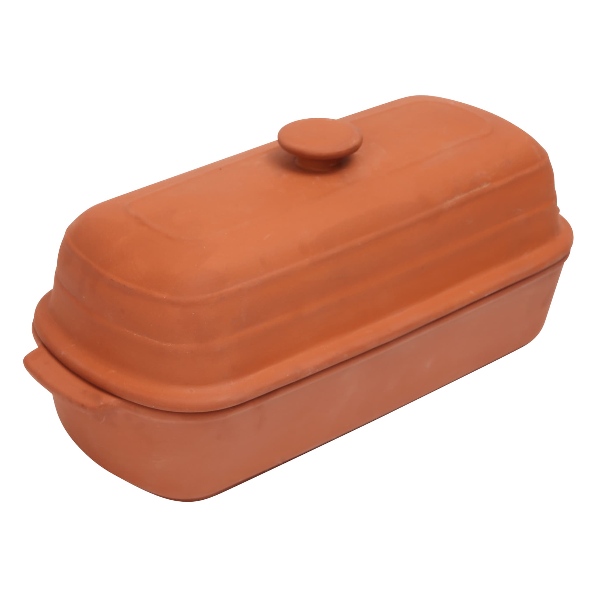 Dexam Terracotta Bread Baker with Lid, 31cm