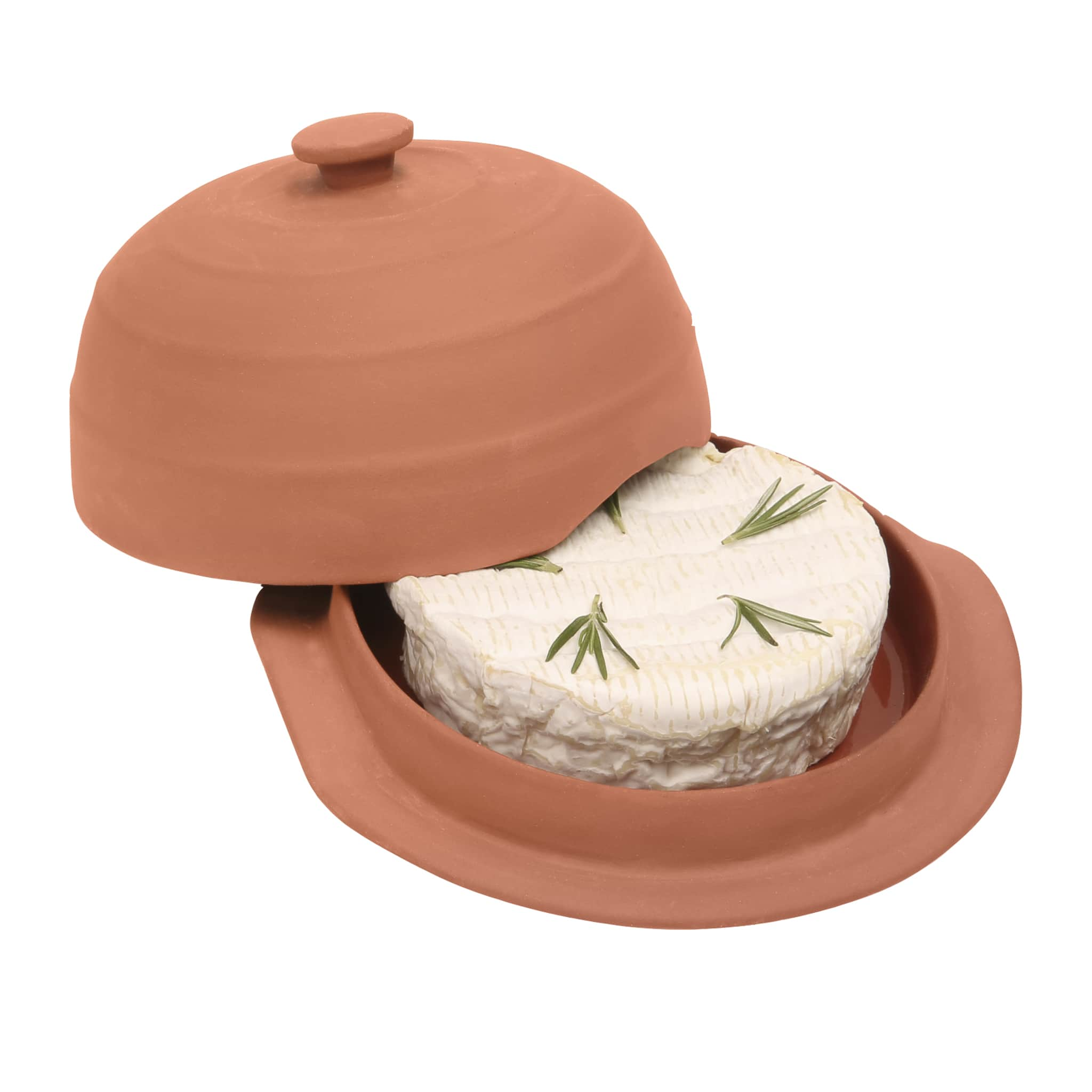 Dexam Terracotta Cheese Baker with Lid, 17.5cm