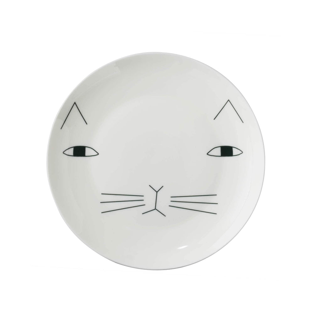 Donna Wilson Mog Cat Plate, 21cm