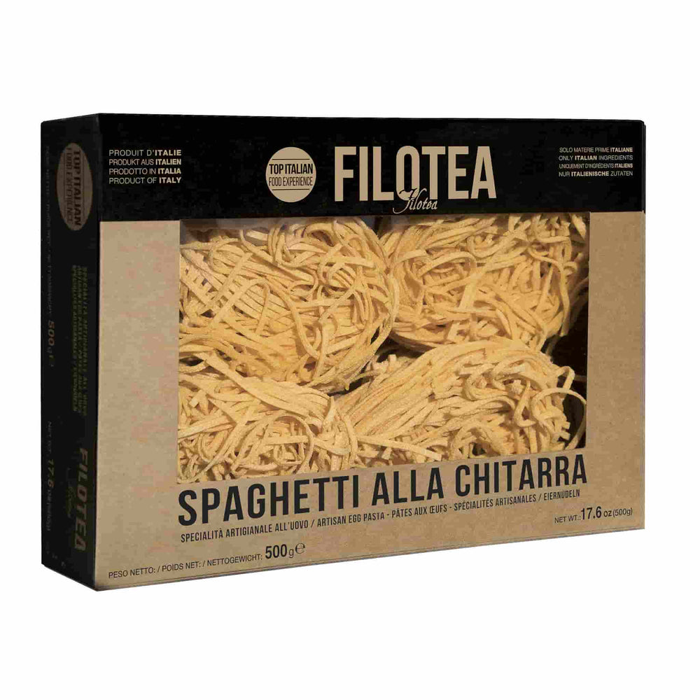 Filotea Nidi Spaghetti alla Chitarra Pasta, 500g