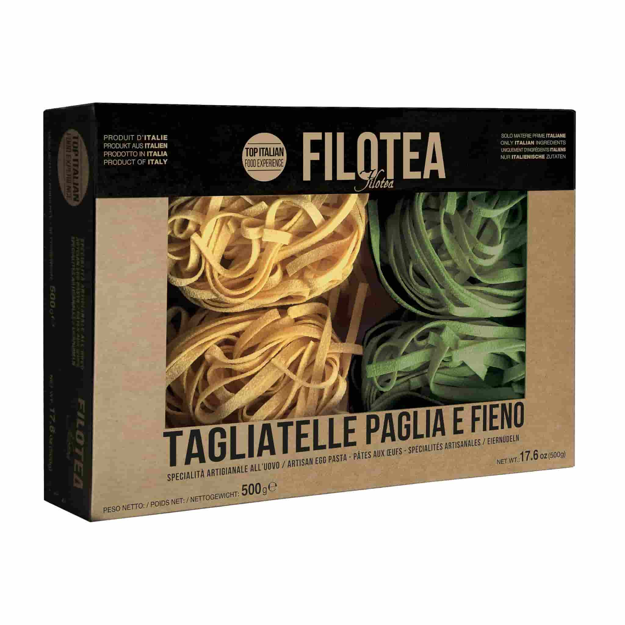 Filotea Nidi Tagliatelle Paglia & Fieno Pasta, 500g