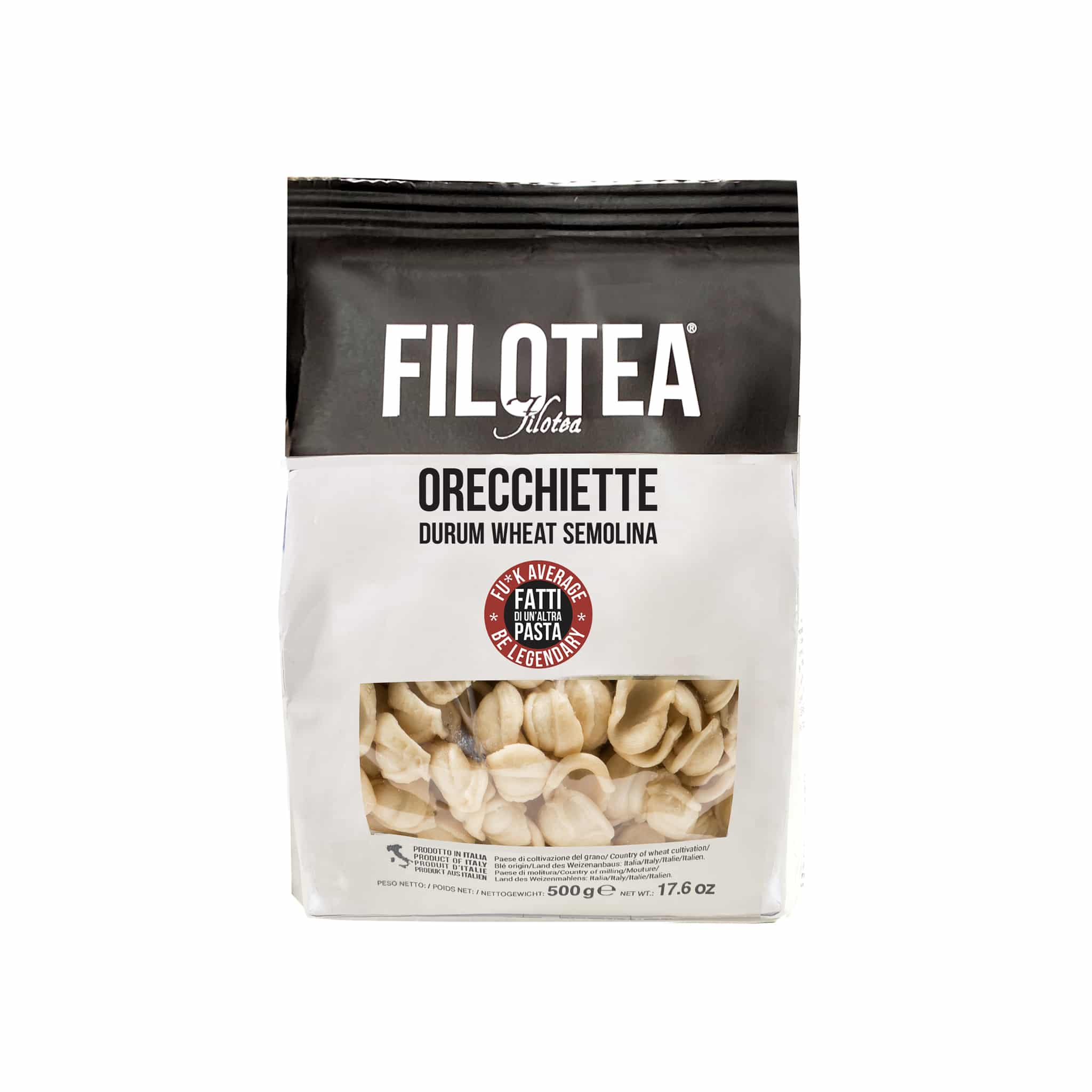 Filotea Orecchiette Pasta, 500g