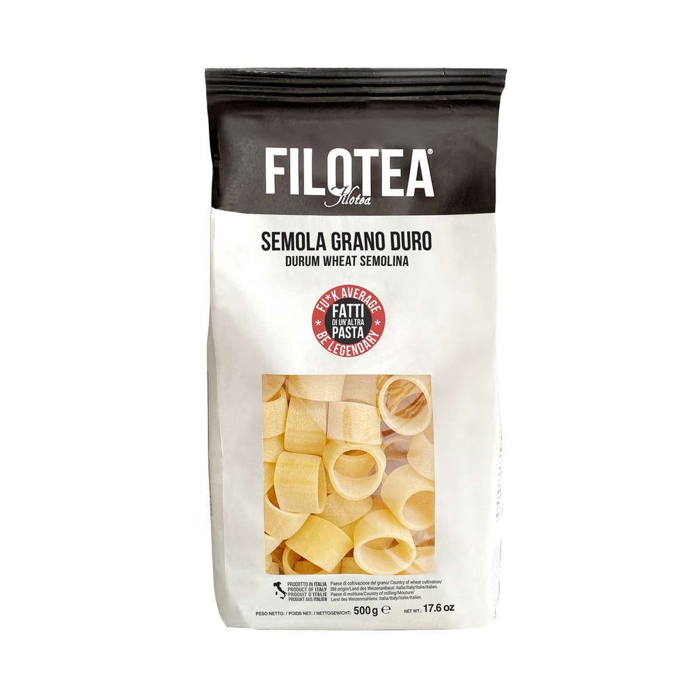 Filotea Calamarata Durum Wheat Semolina Pasta, 500g