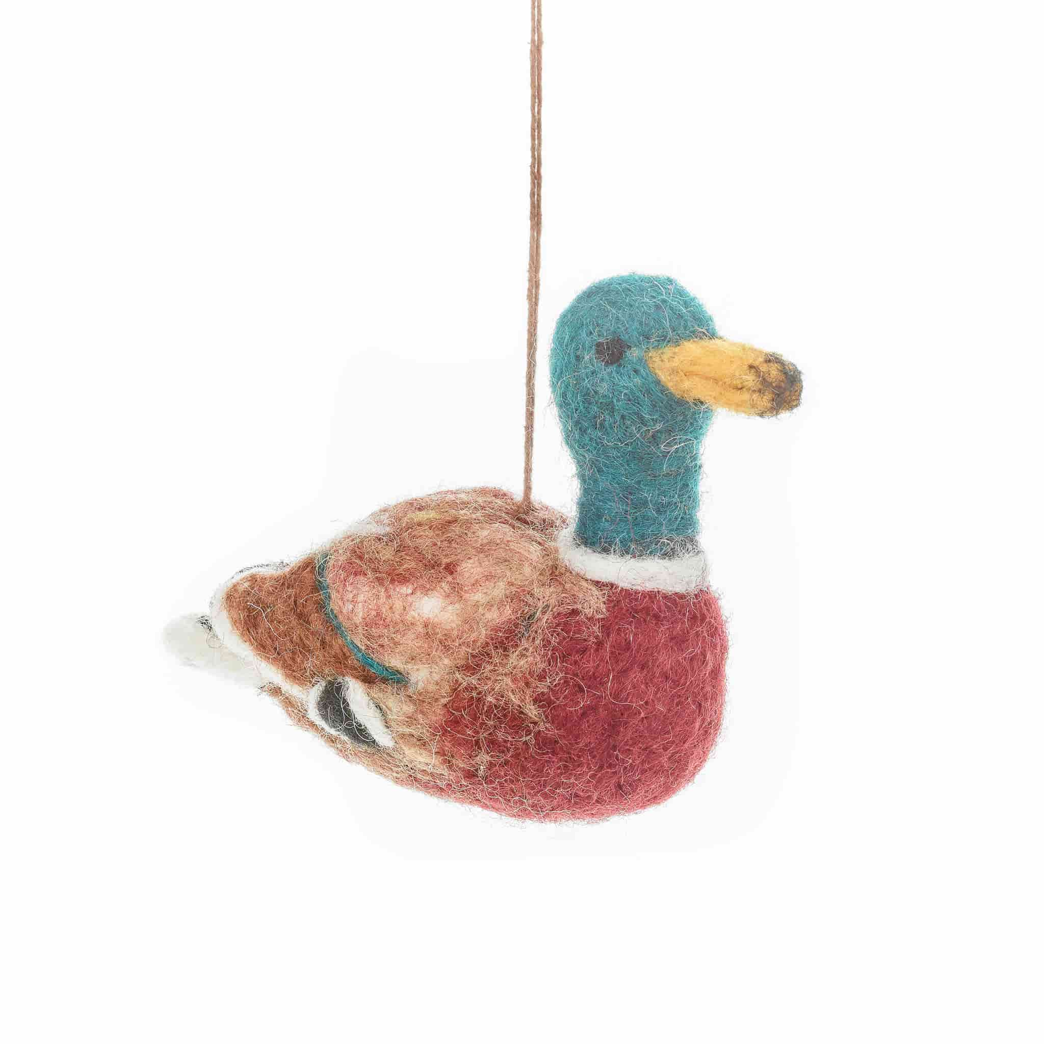 Duck Felt Tree Decoration