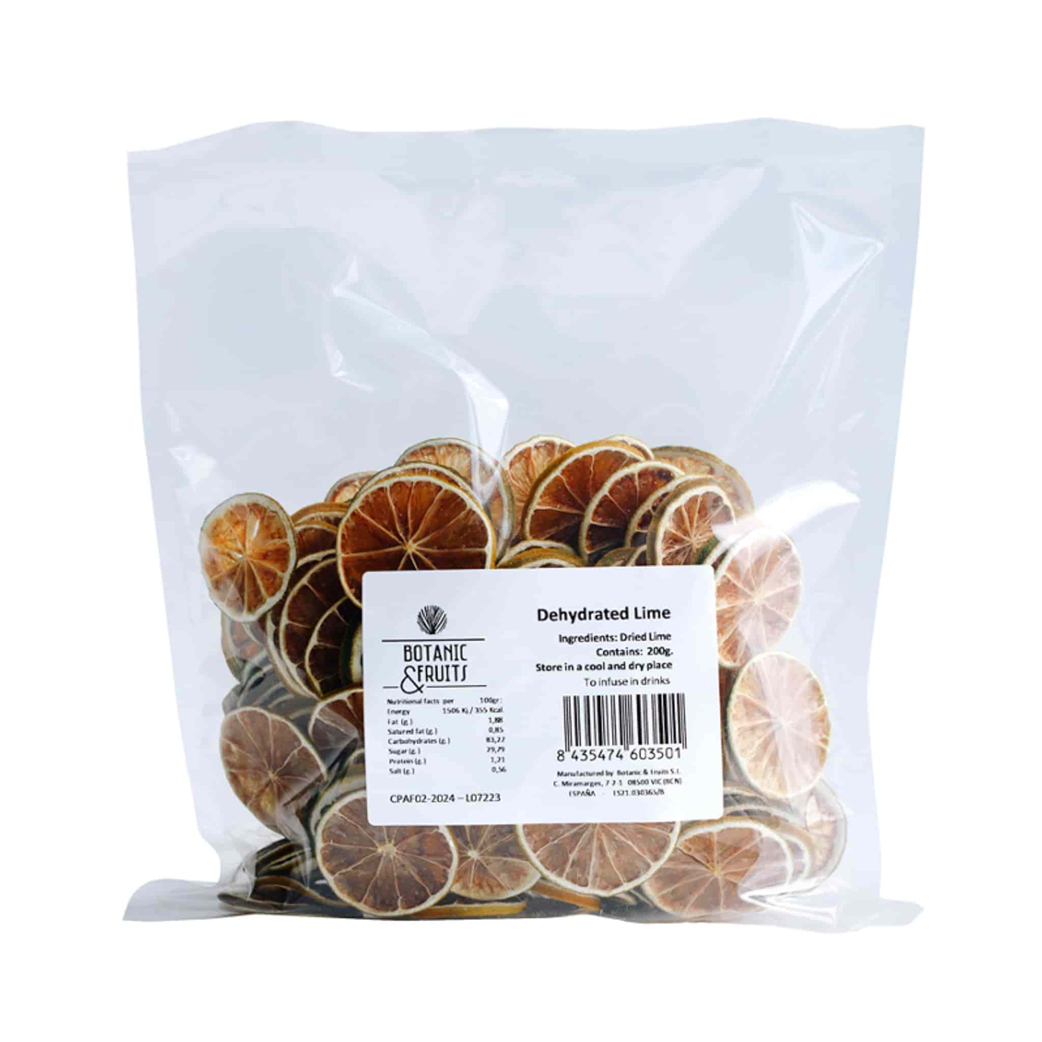 Dried Lime Slices, 200g