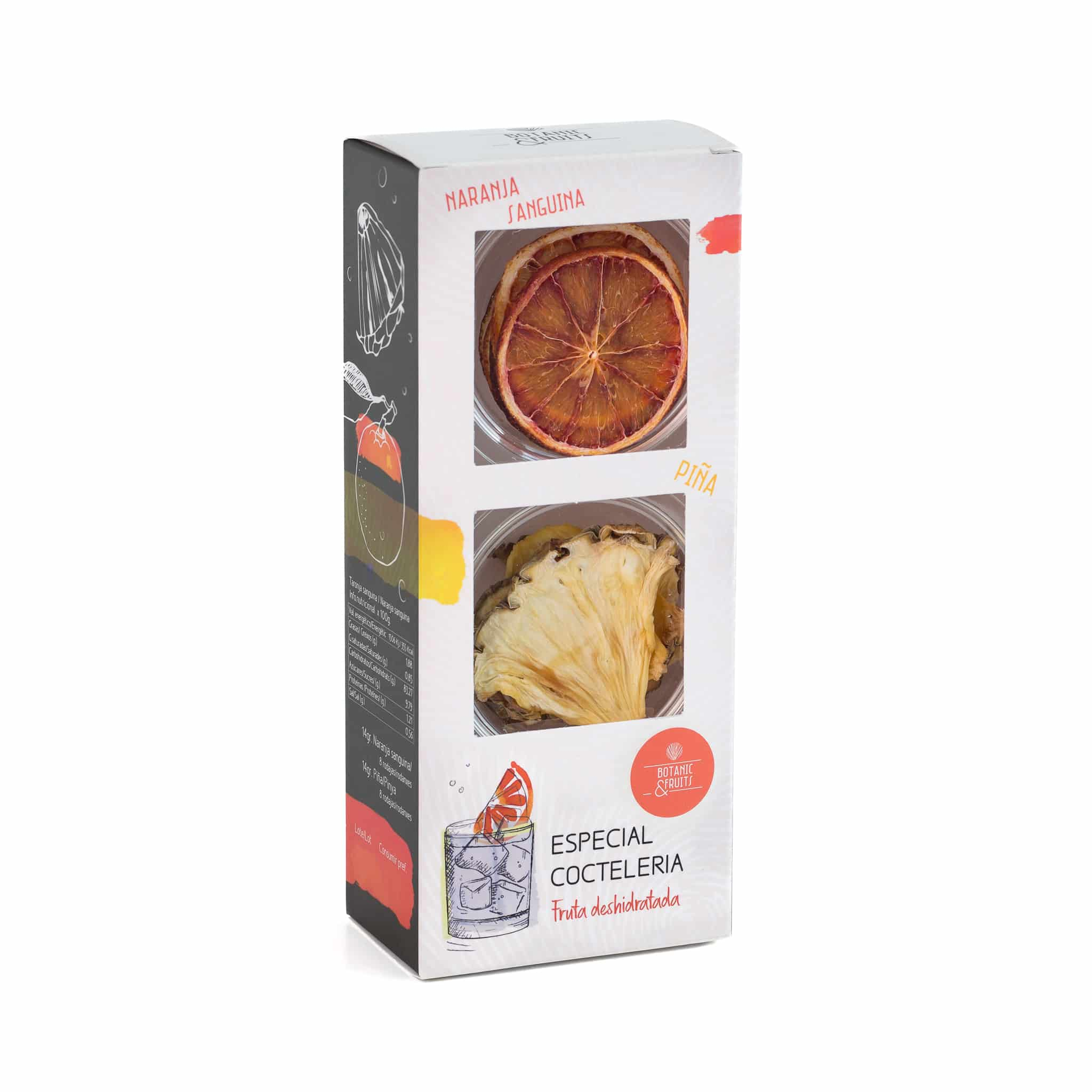 Dried Blood Orange & Pineapple Slices, 28g