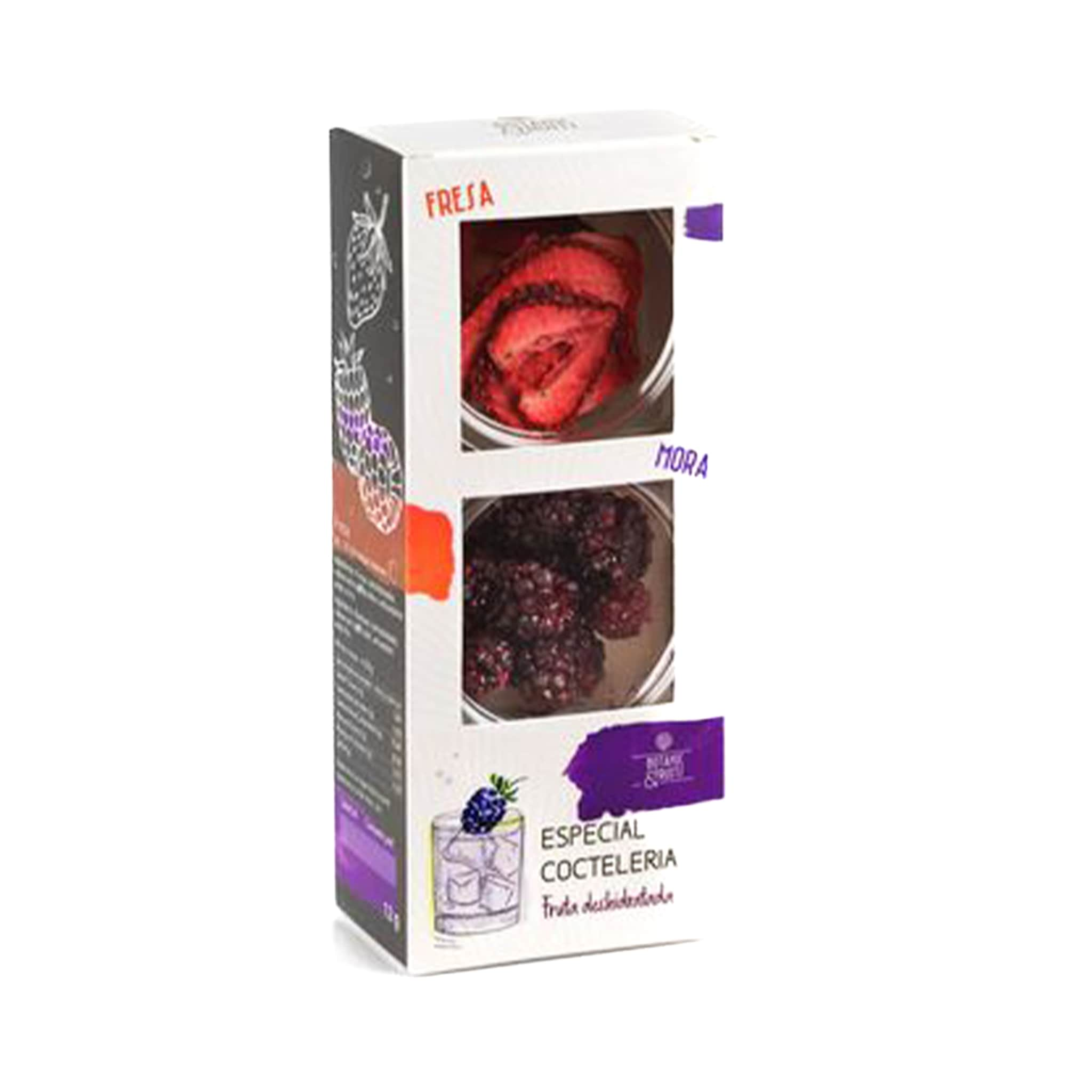 Dried Strawberries & Blackberries, 12g