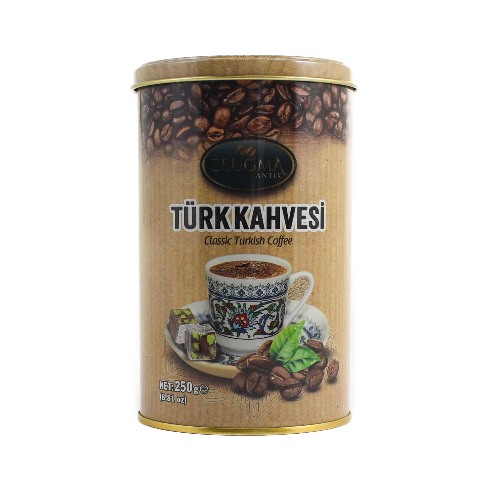 Zeugma Antik Turkish Coffee in Tin, 250g