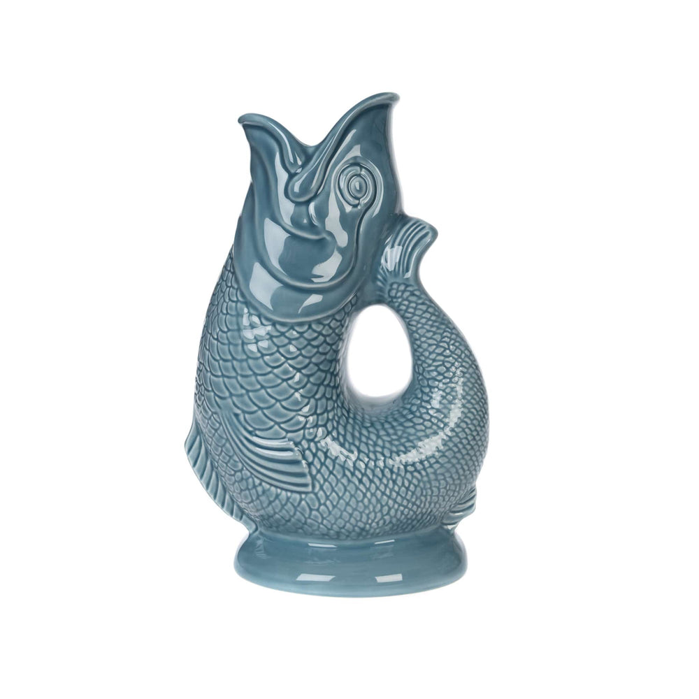 Gurgly Gluggle Jug Blue Grey