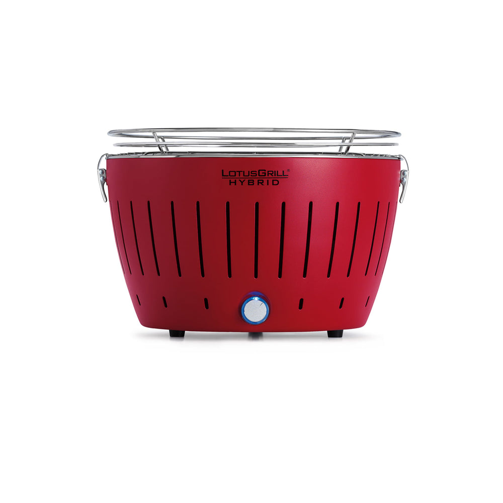 Lotus Grill Standard Hybrid BBQ, Red