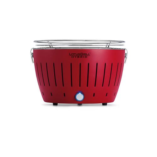 Lotus Grill Standard Hybrid BBQ, Red