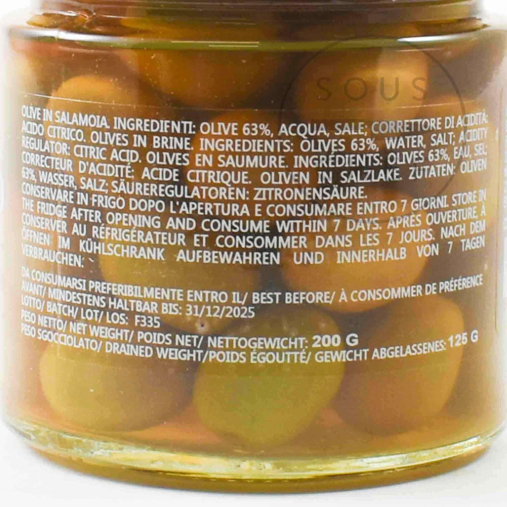 Galantino Sweet Pink Olives, 200g