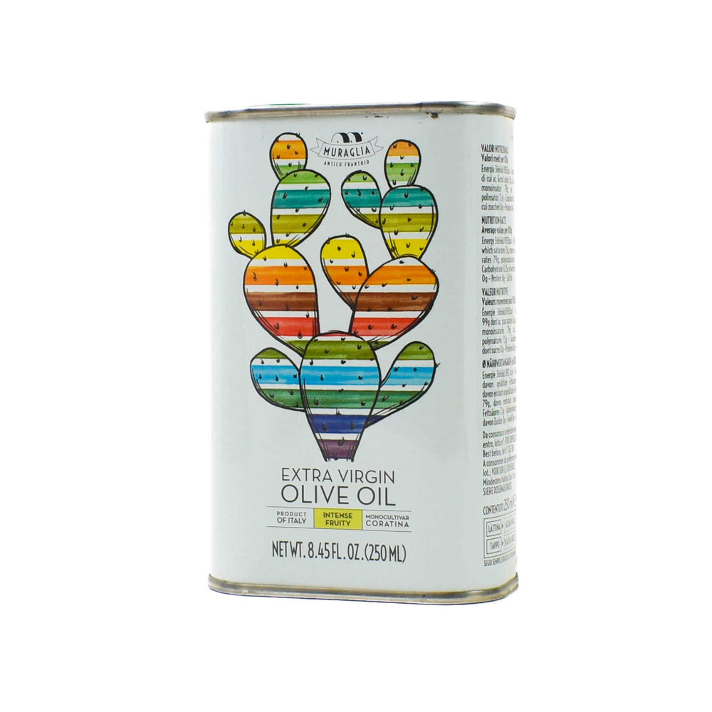 Frantoio Muraglia Extra Virgin Olive Oil in Cactus Tin, 250ml