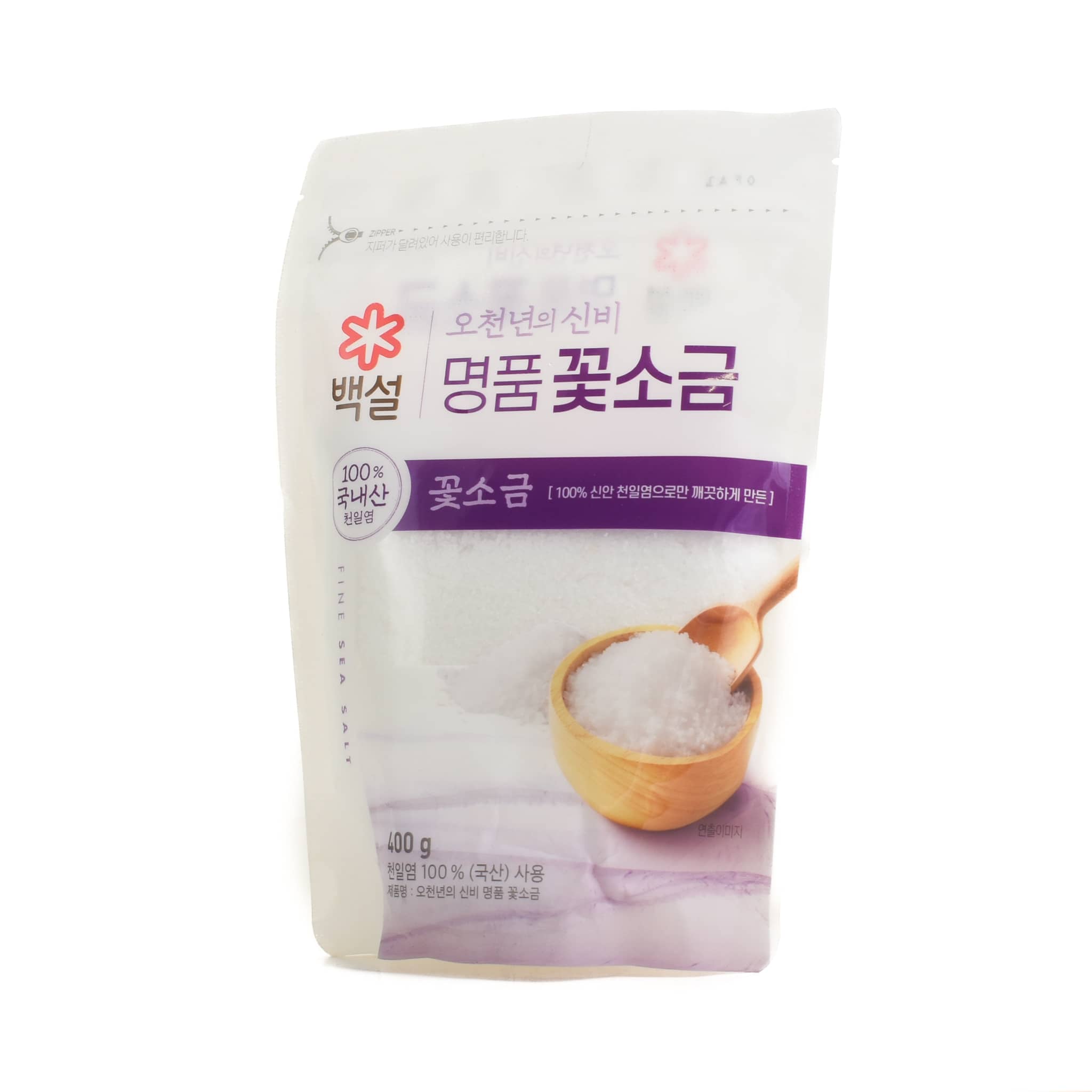 Korean Solar Sea Salt Flakes, 400g