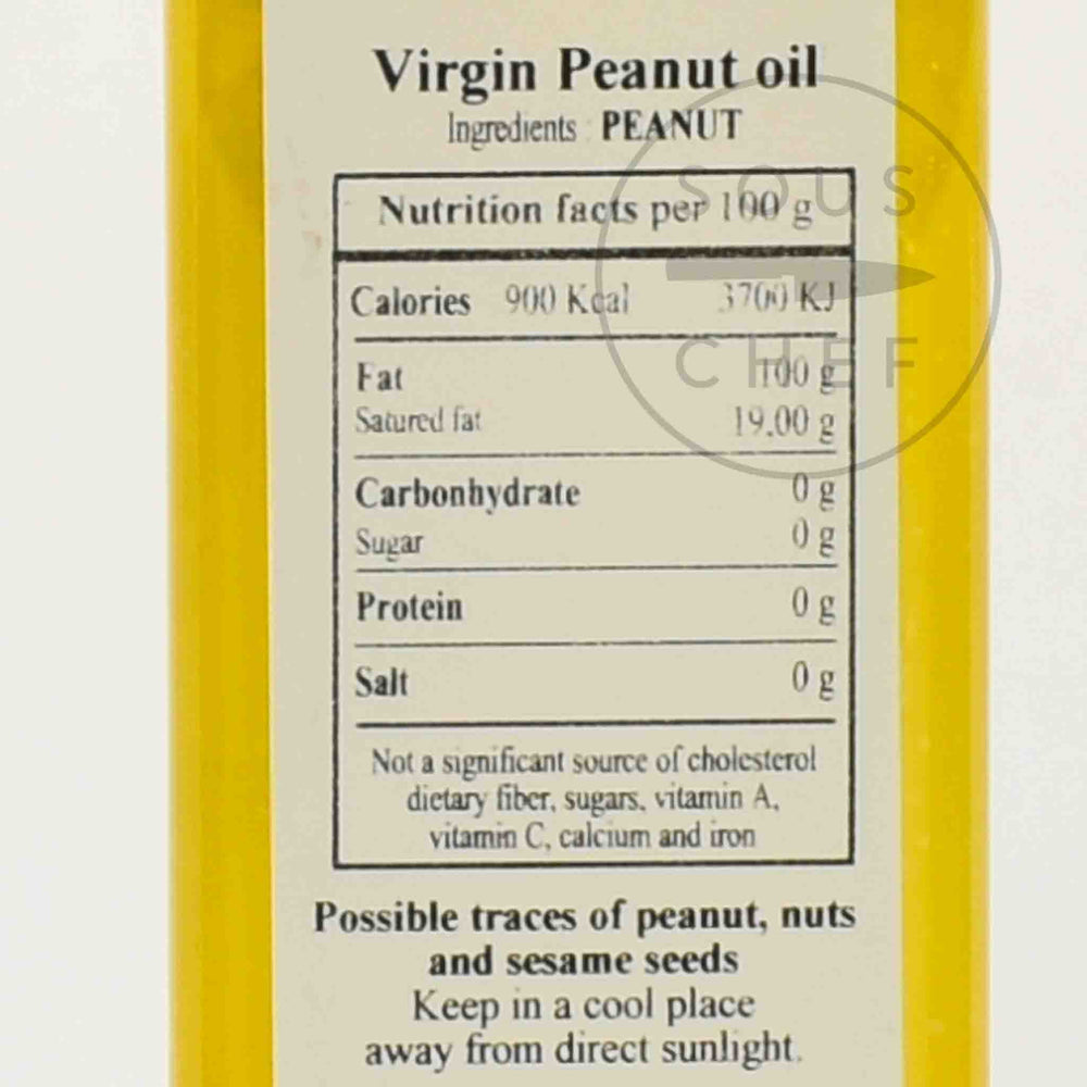 Huilerie Beaujolaise Virgin Peanut OIl, 250ml