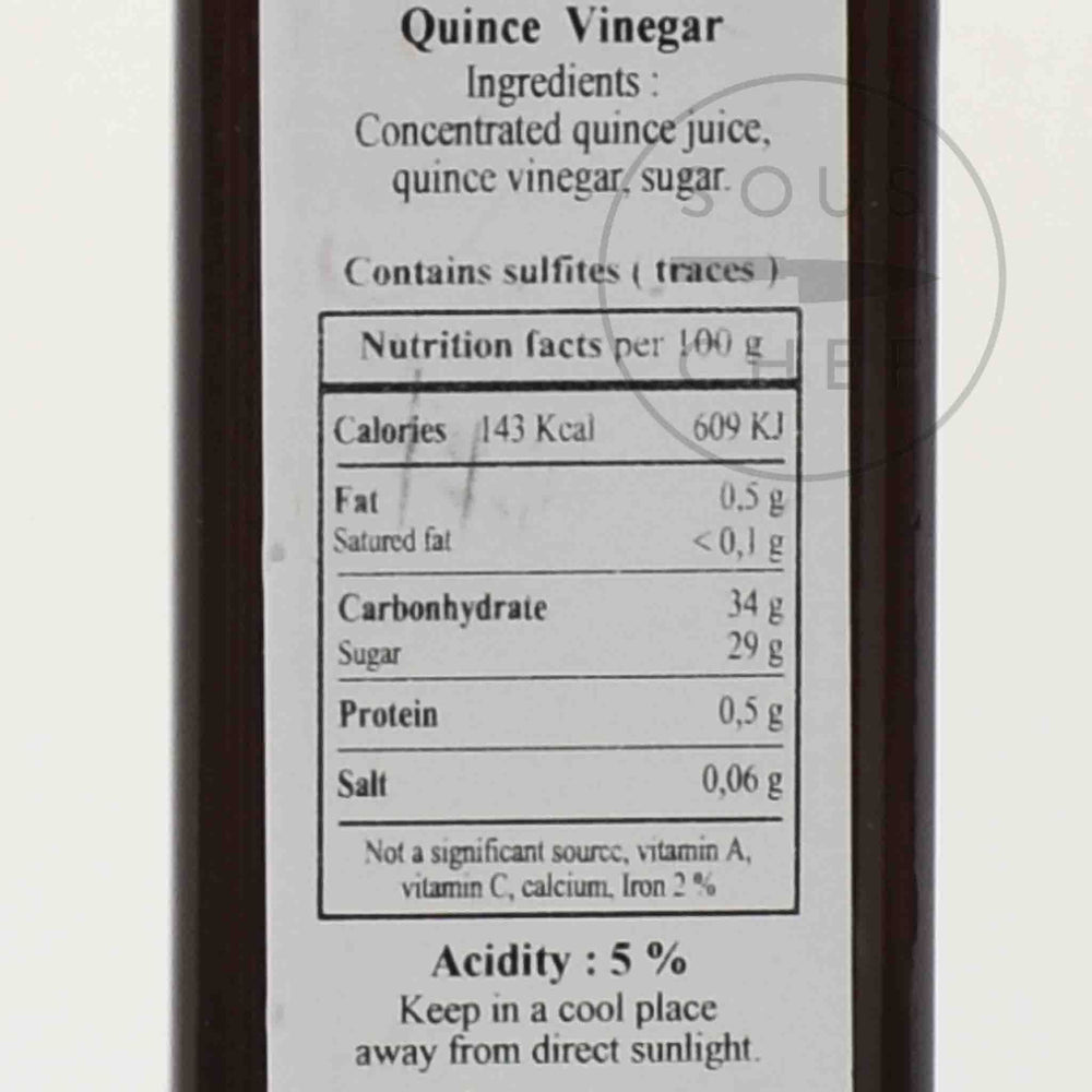 Huilerie Beaujolaise Quince Vinegar, 250ml