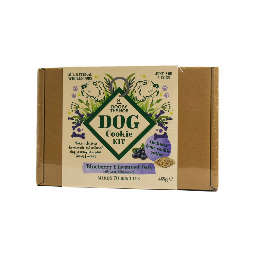 Blueberry & Oat Dog Biscuit Kit, 465g