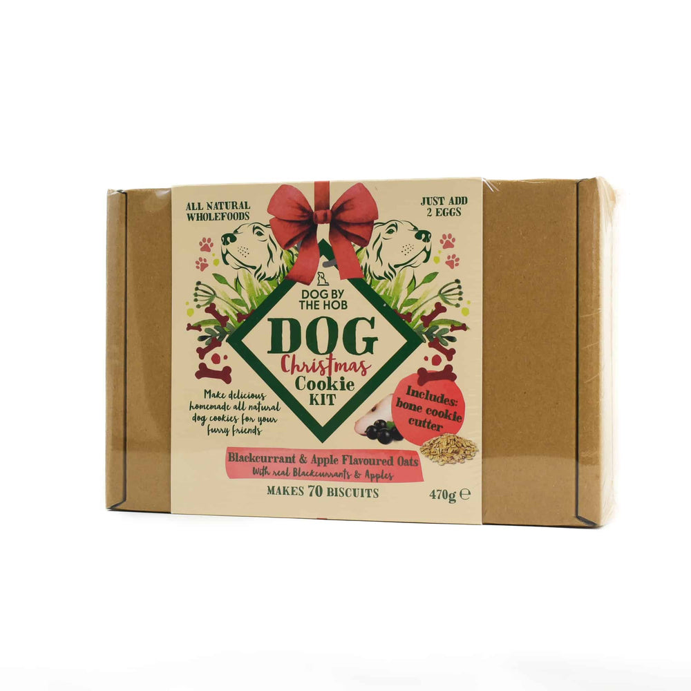 Blackcurrant, Apple & Oat Dog Biscuit Kit, 470g