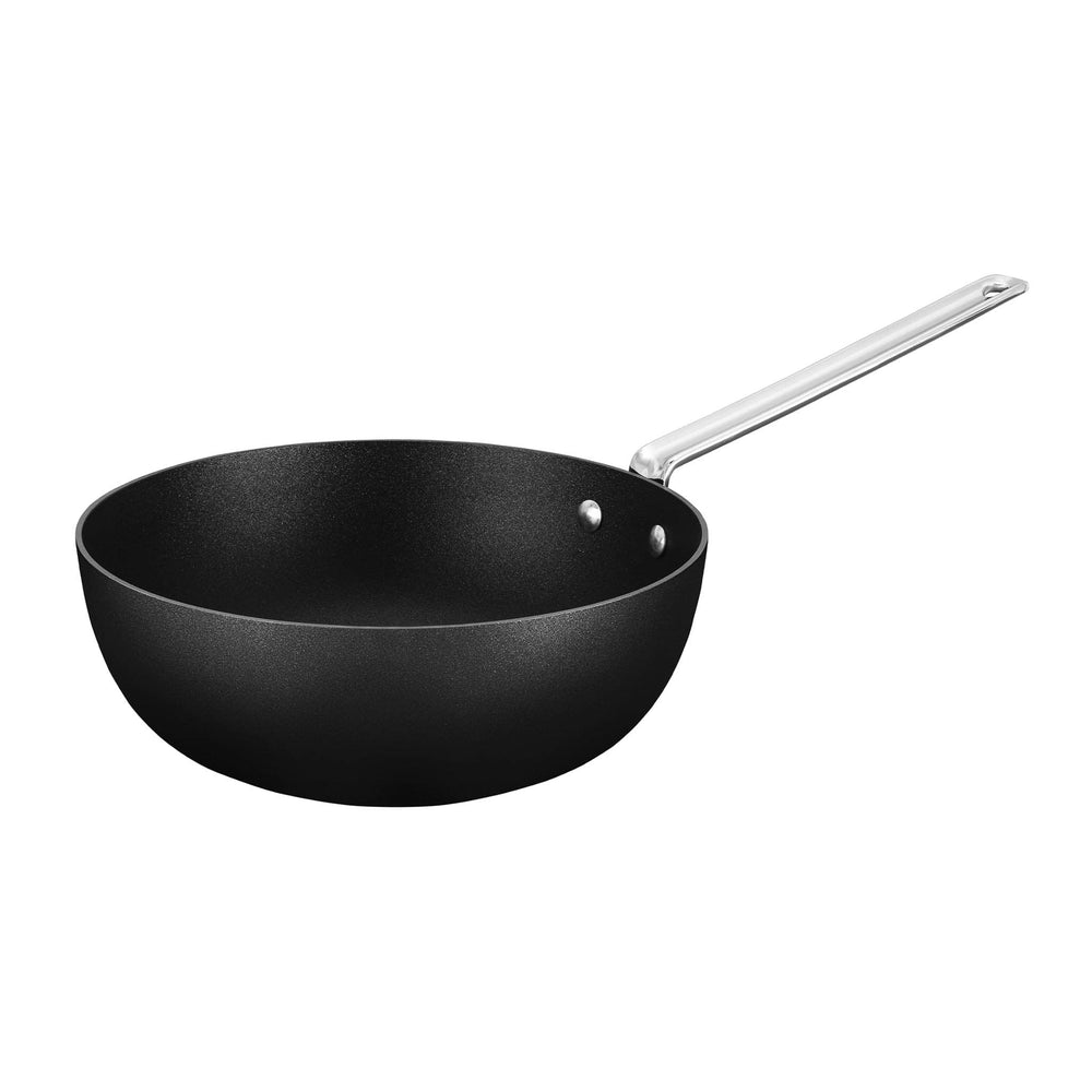 Scanpan TechnIQ Non-Stick Curved Saute Pan, 26cm