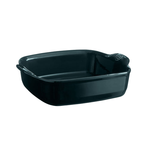 Emile Henry Dark Teal Square Roasting Dish, 24cm