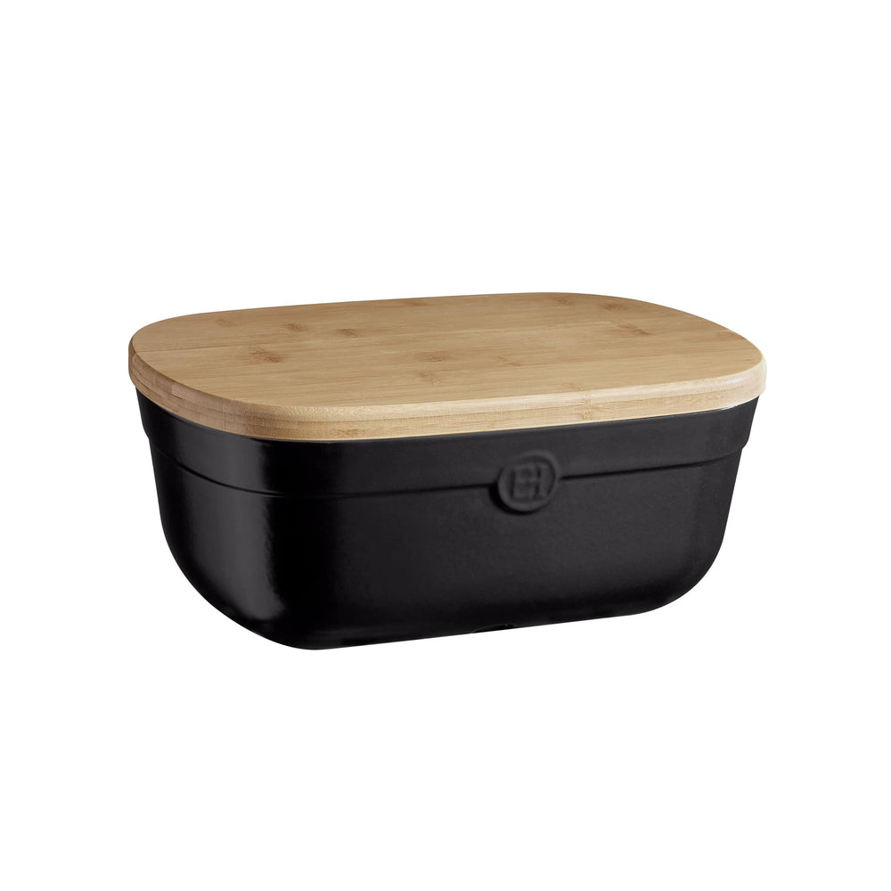 Emile Henry Black Bread Storage Box