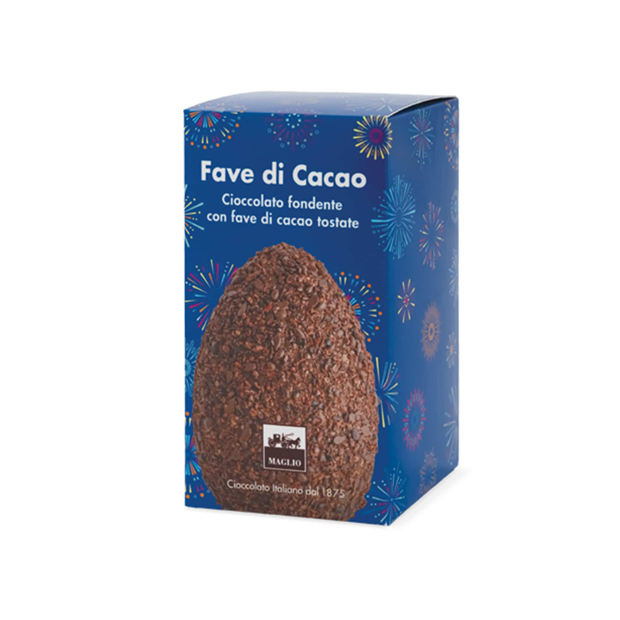 Maglio Dark Chocolate & Cocoa Bean Easter Egg, 90g